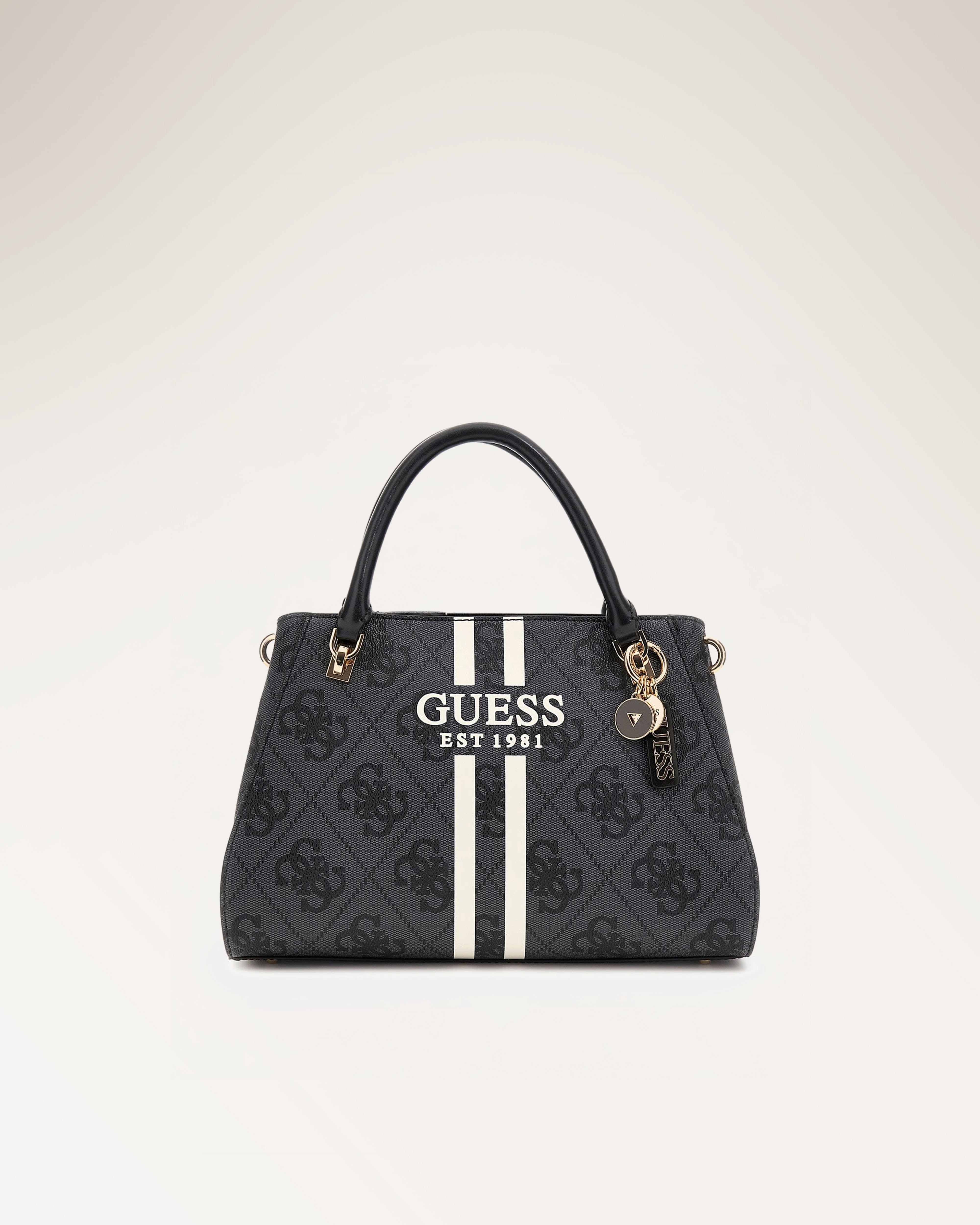 Noelle Ii Luxury Satchel Coal Guess Anna Virgili Online