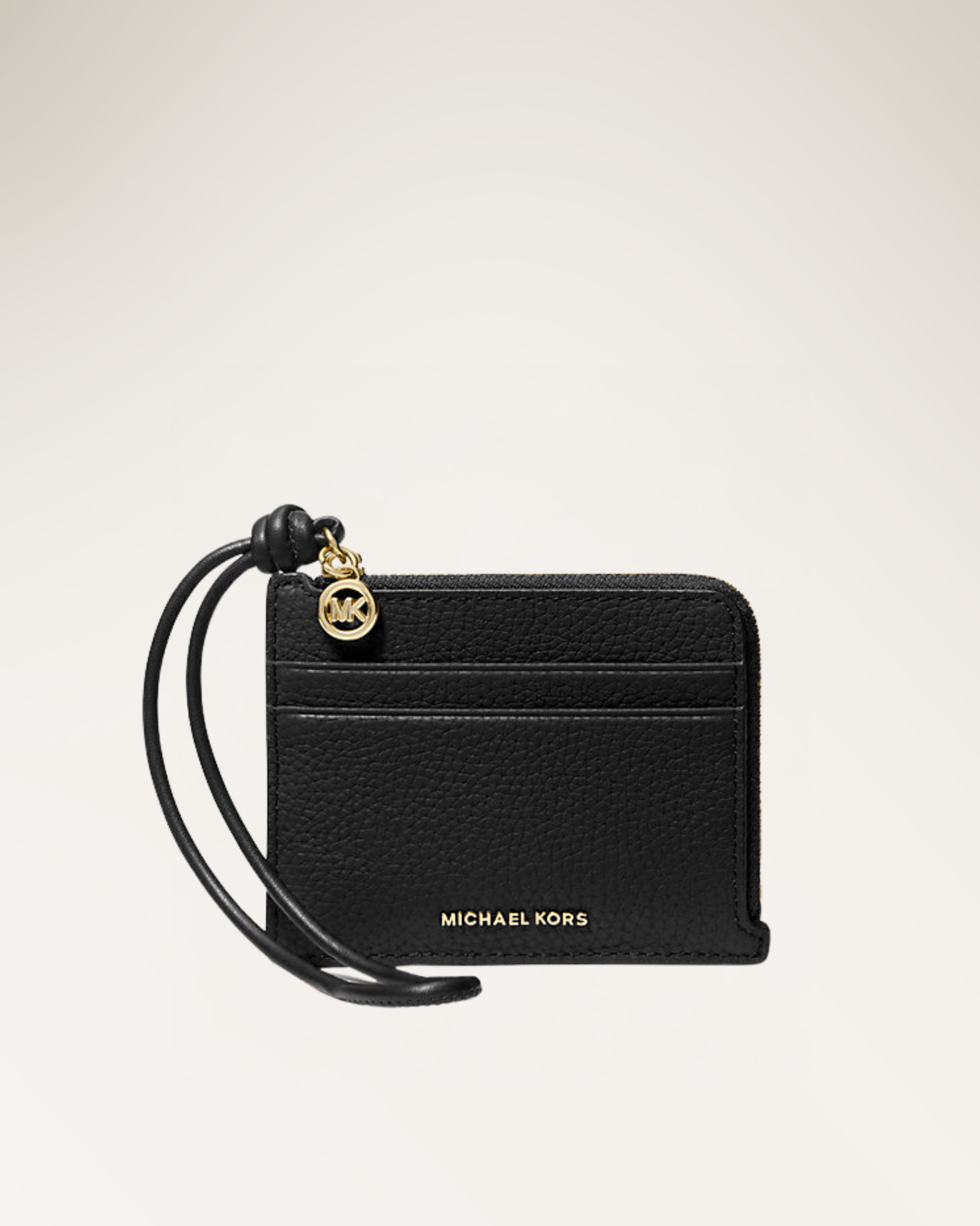 Sm Card Case Wristlet Black