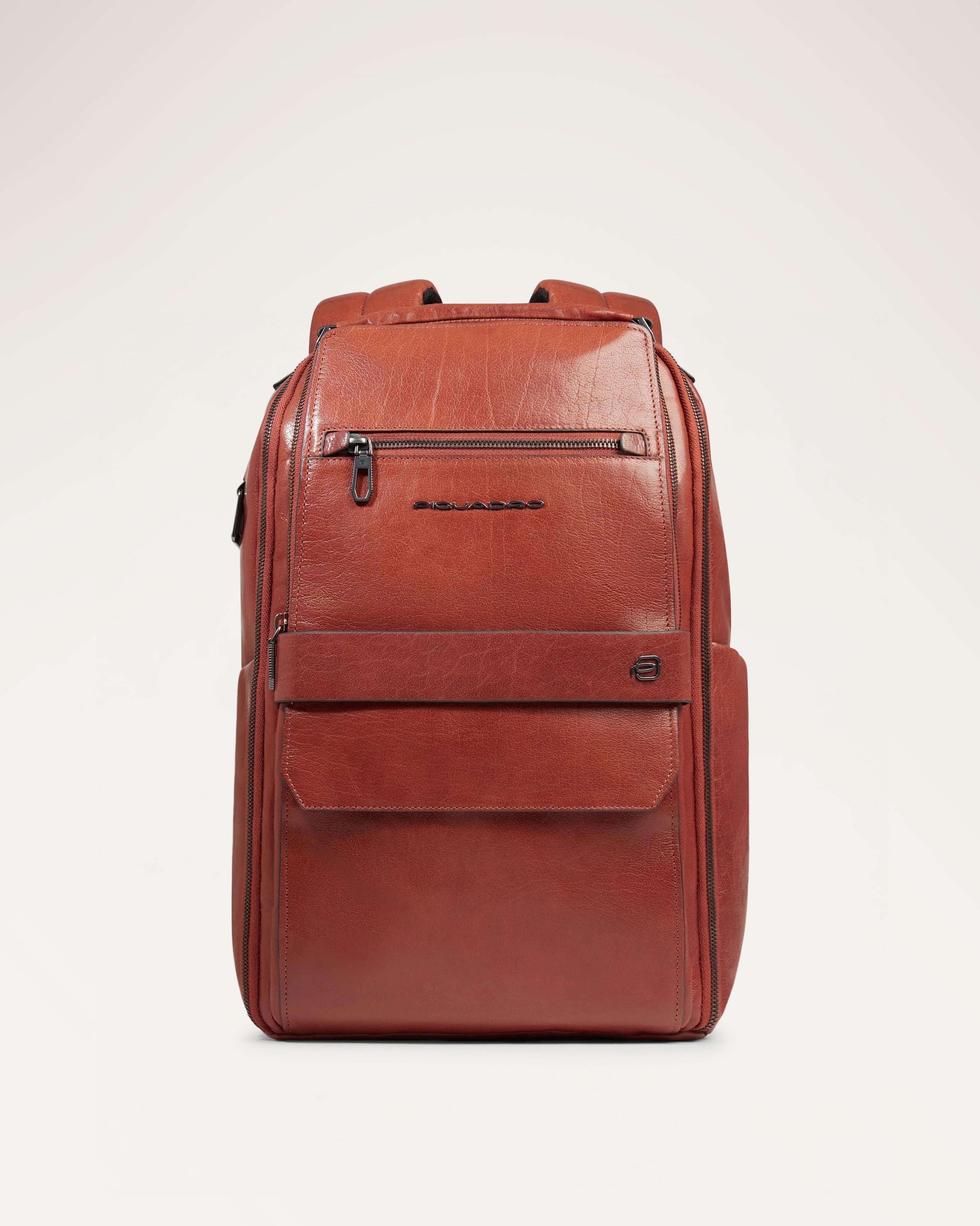 Leather 14" Laptop Backpack