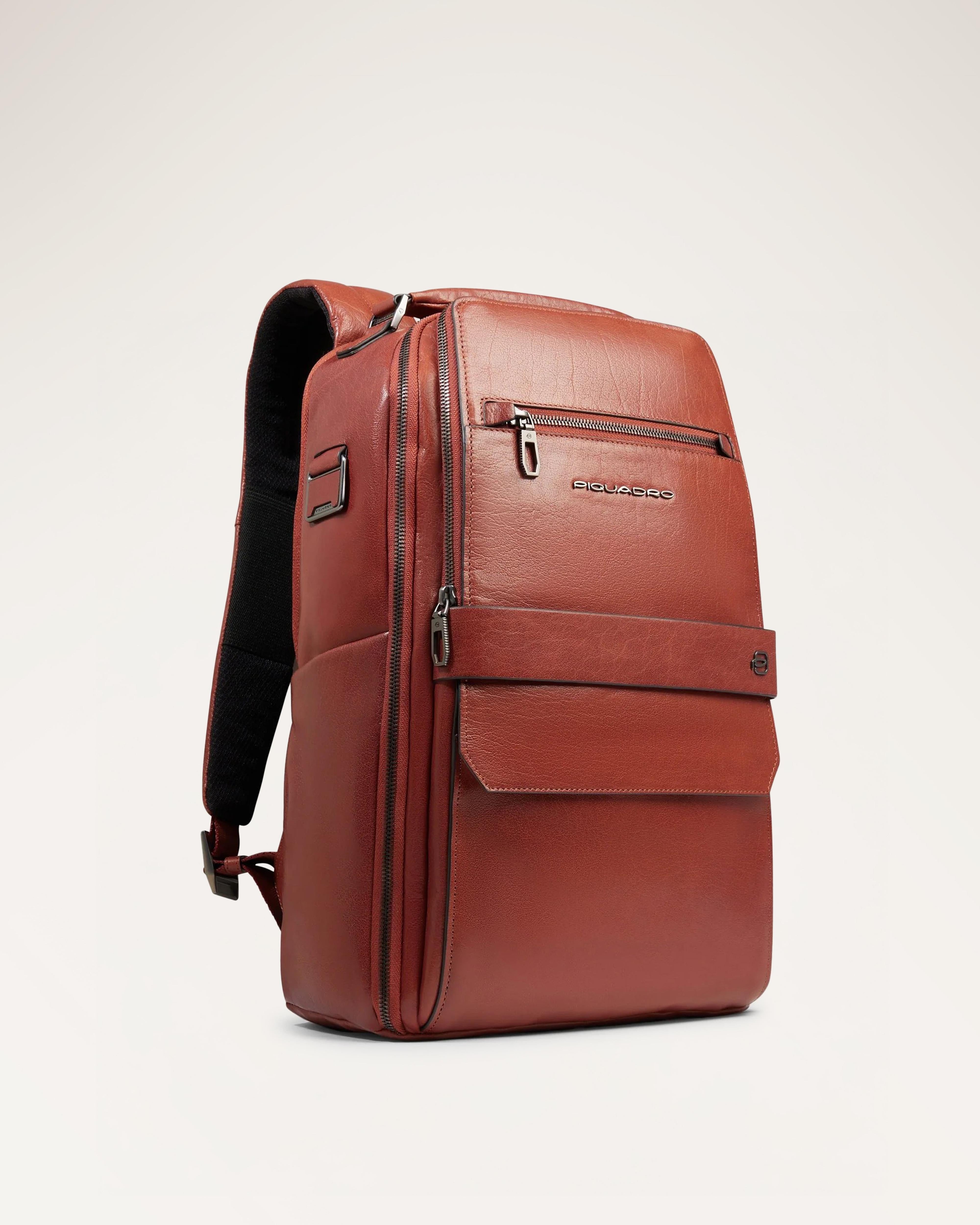 Leather 14" Laptop Backpack