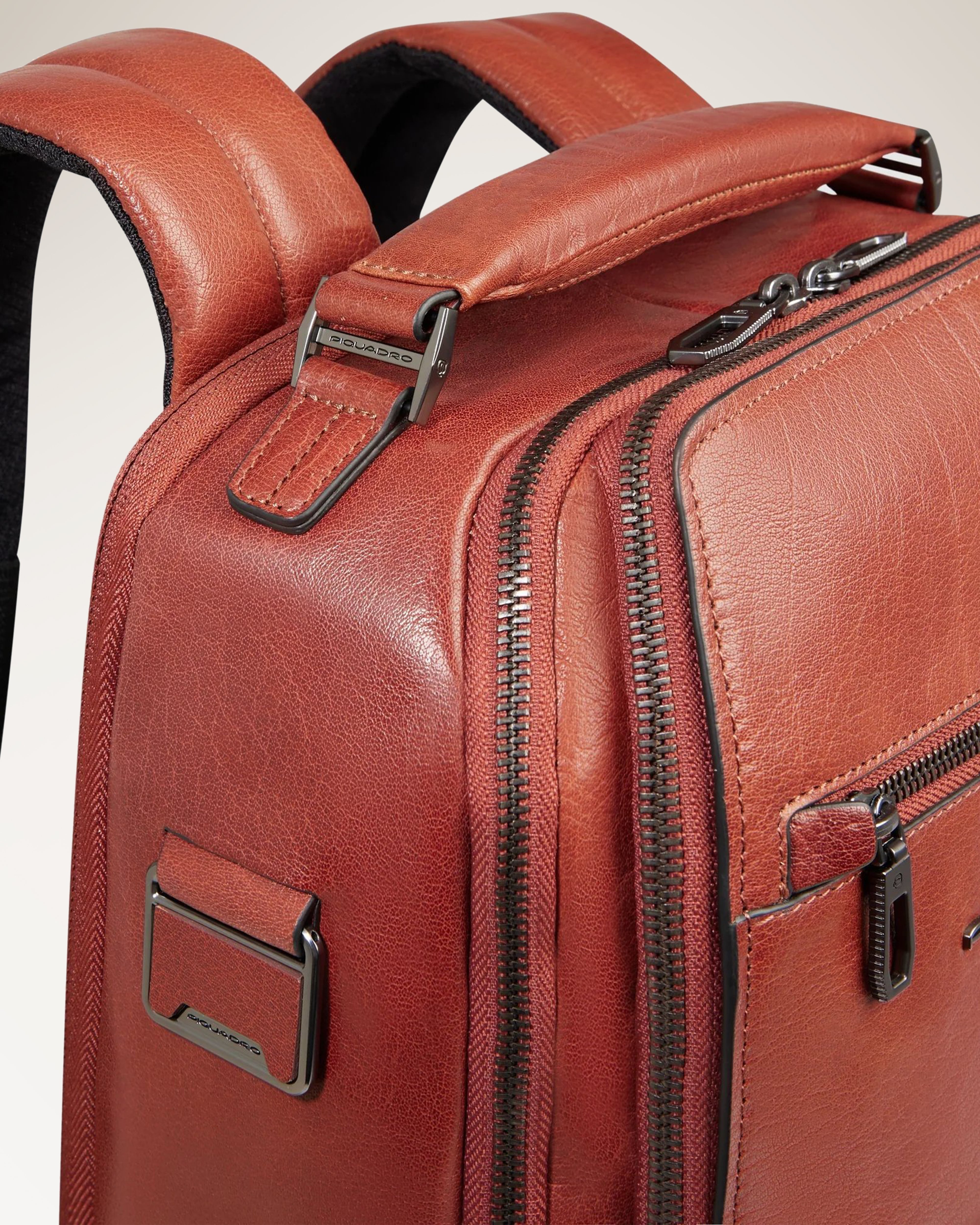 Leather 14" Laptop Backpack