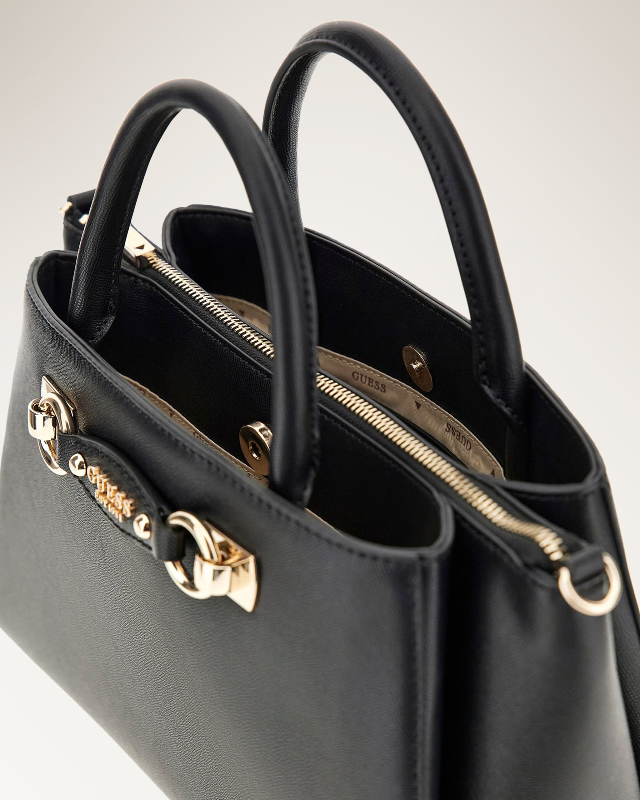 GUESS Mimina Girlfriend Handtasche - Dunkelgrün Forest Satchel