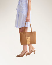 Medium Tobacco Shopping Bag