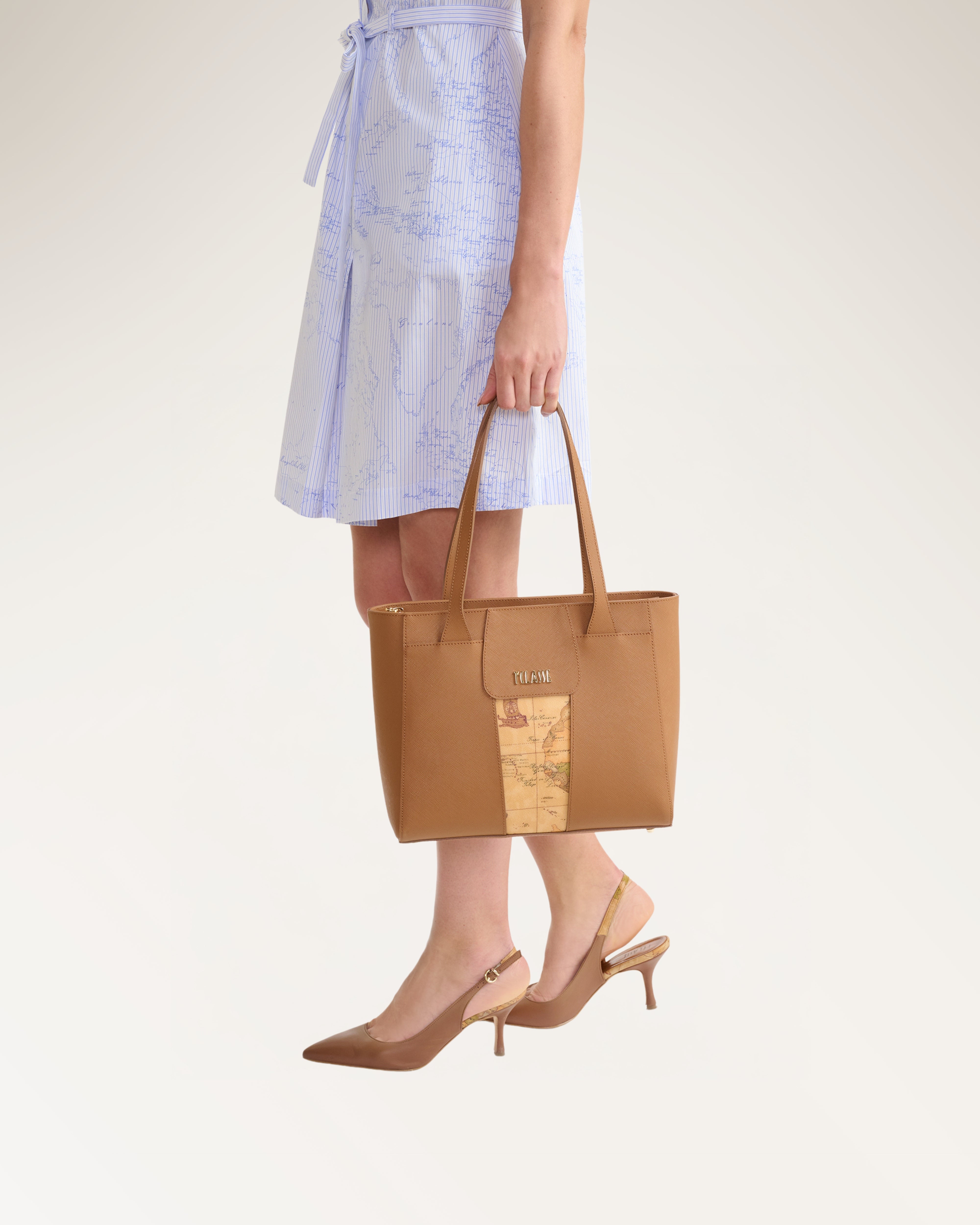 Medium Tobacco Shopping Bag
