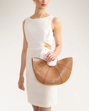 Hand Bag W/detachabl Tabacco