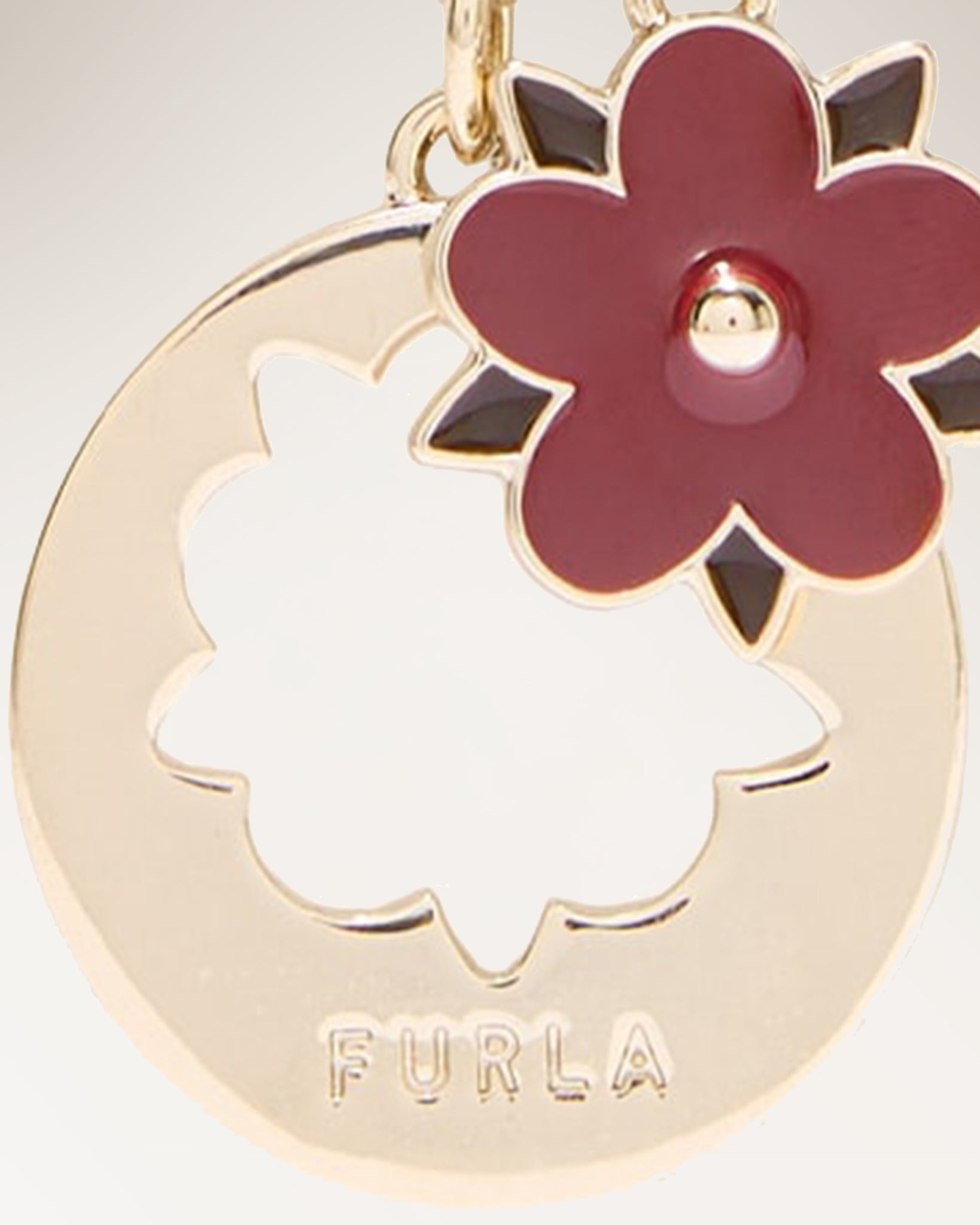 Furla Crystal Keyring Flower | Furla - Anna Virgili Online